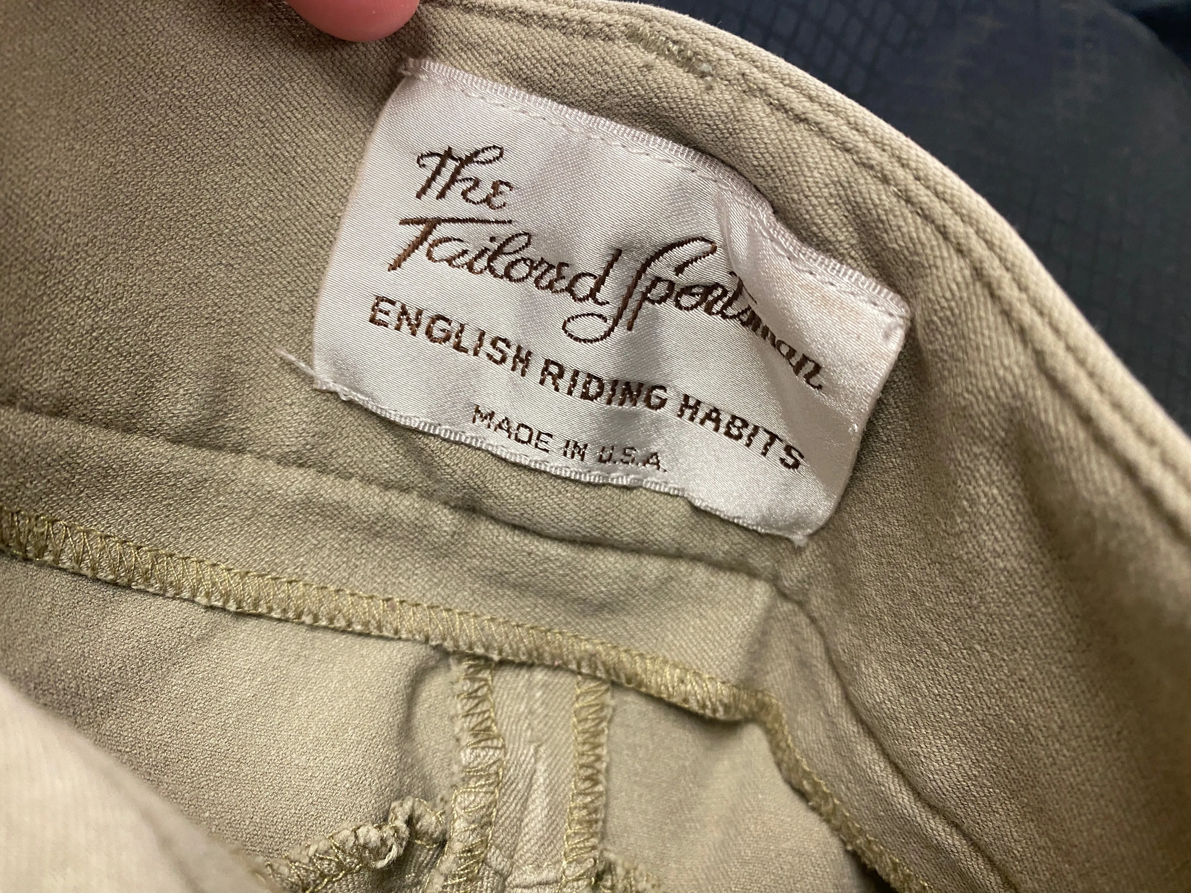 16 Tailored Sportsman Tan Knee Patch Breeches