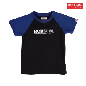 Bobson Japanese Children's Wear Toddler Basic Tees Regular Fit 161777-U (Black)