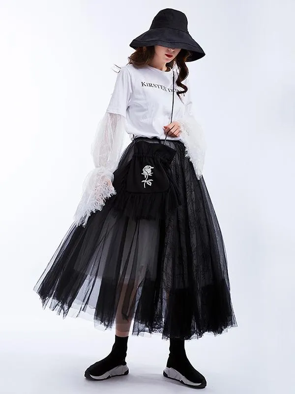 Chicmy-Casual Grenadine Bubble Skirt
