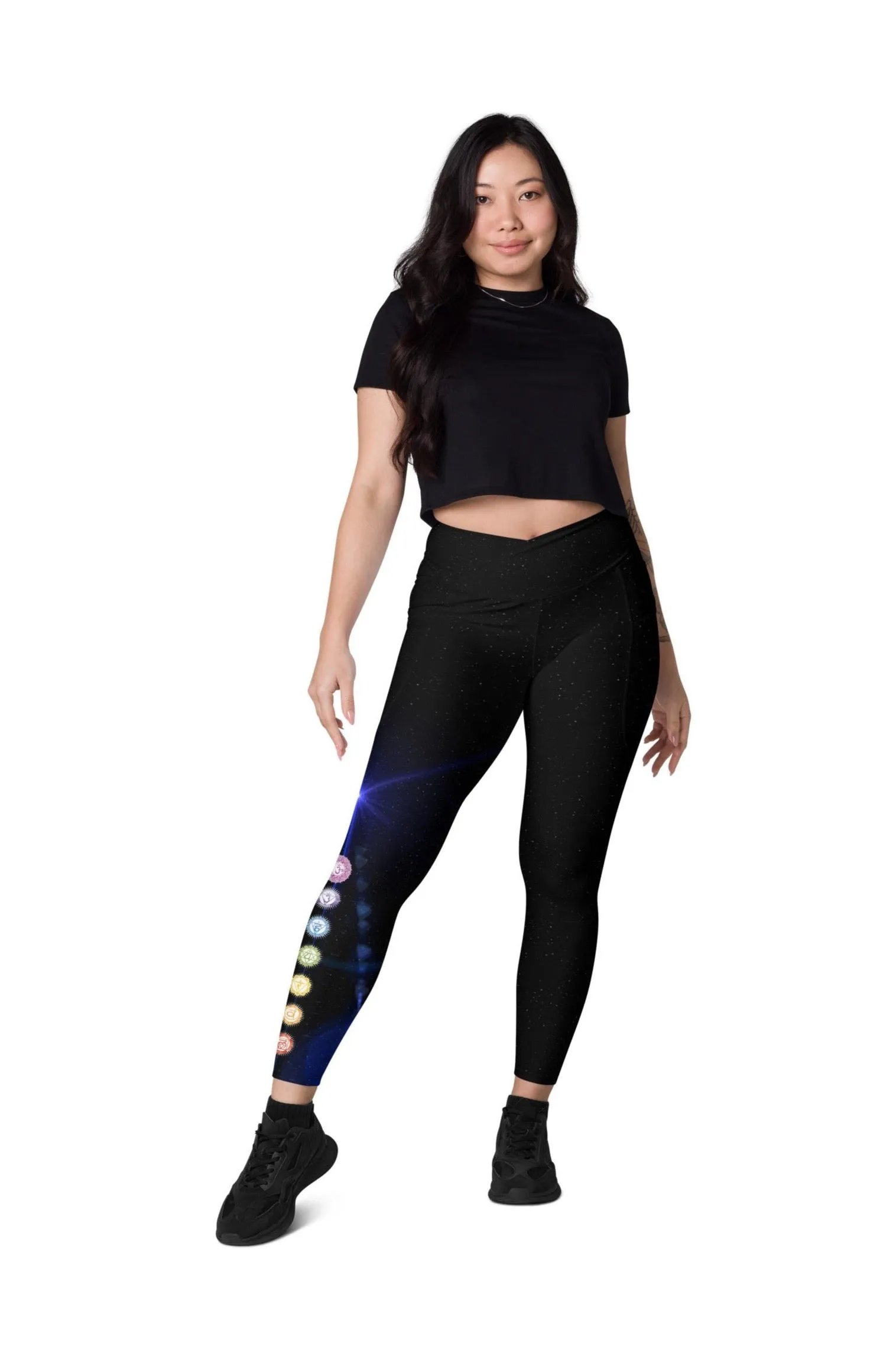 Eon Chakra Crossover pocket leggings