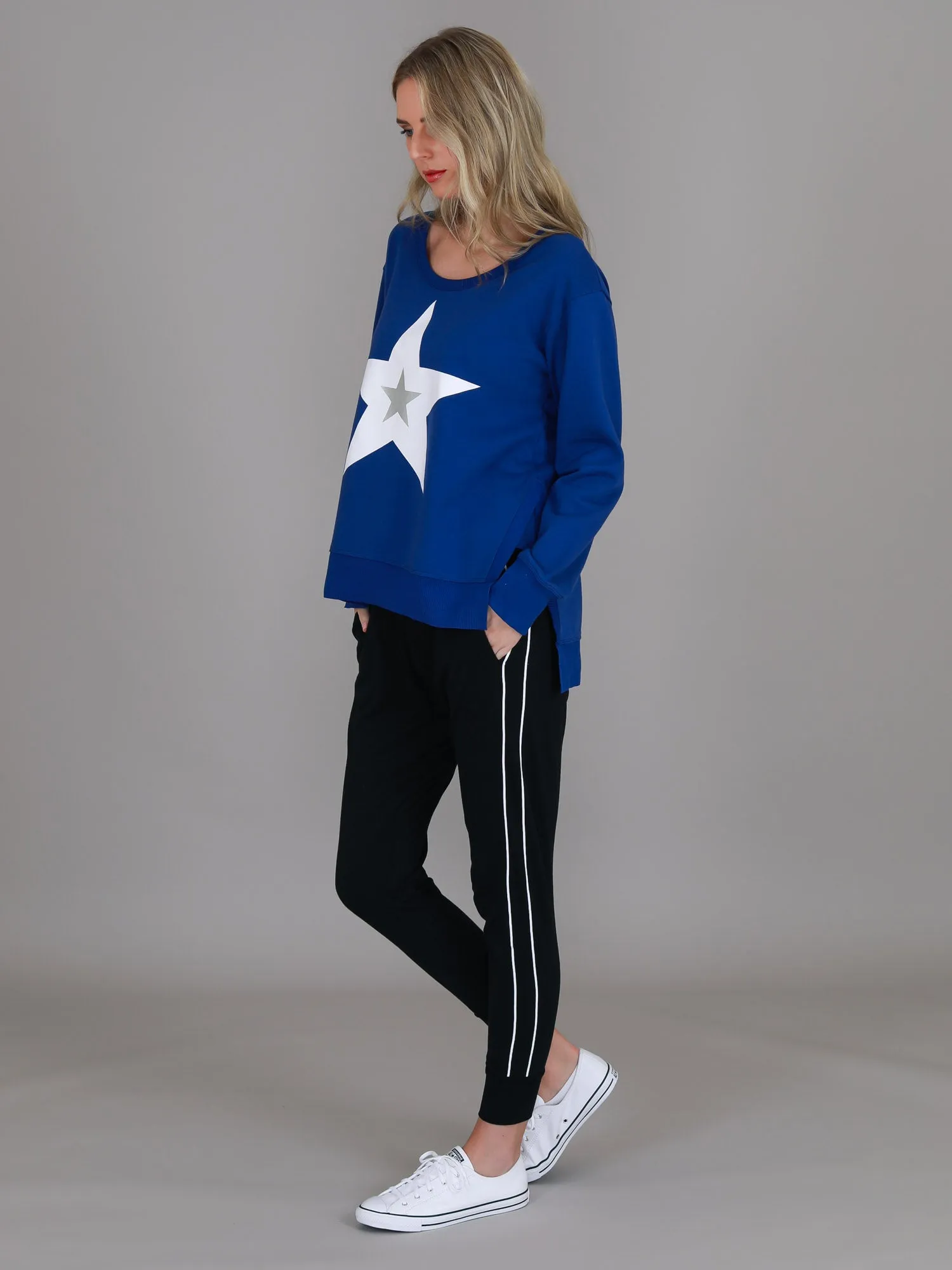Grace Silver Star Sweatshirt