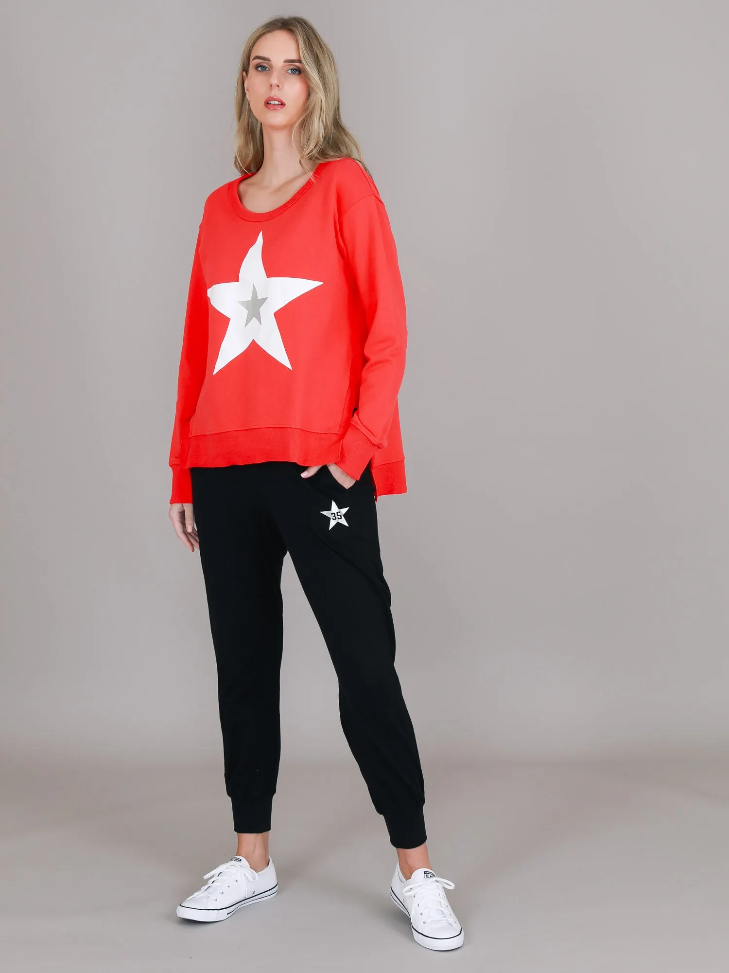 Grace Silver Star Sweatshirt