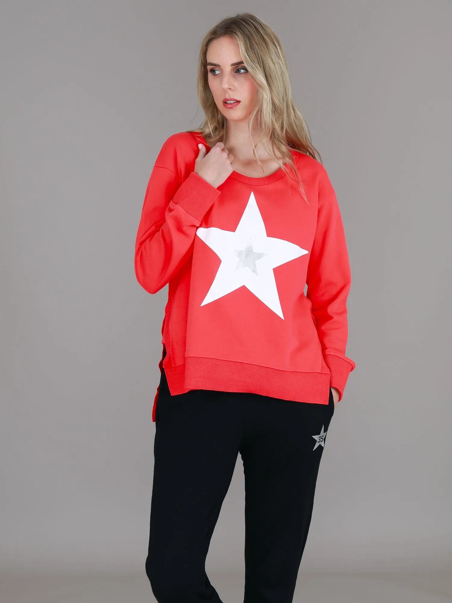 Grace Silver Star Sweatshirt