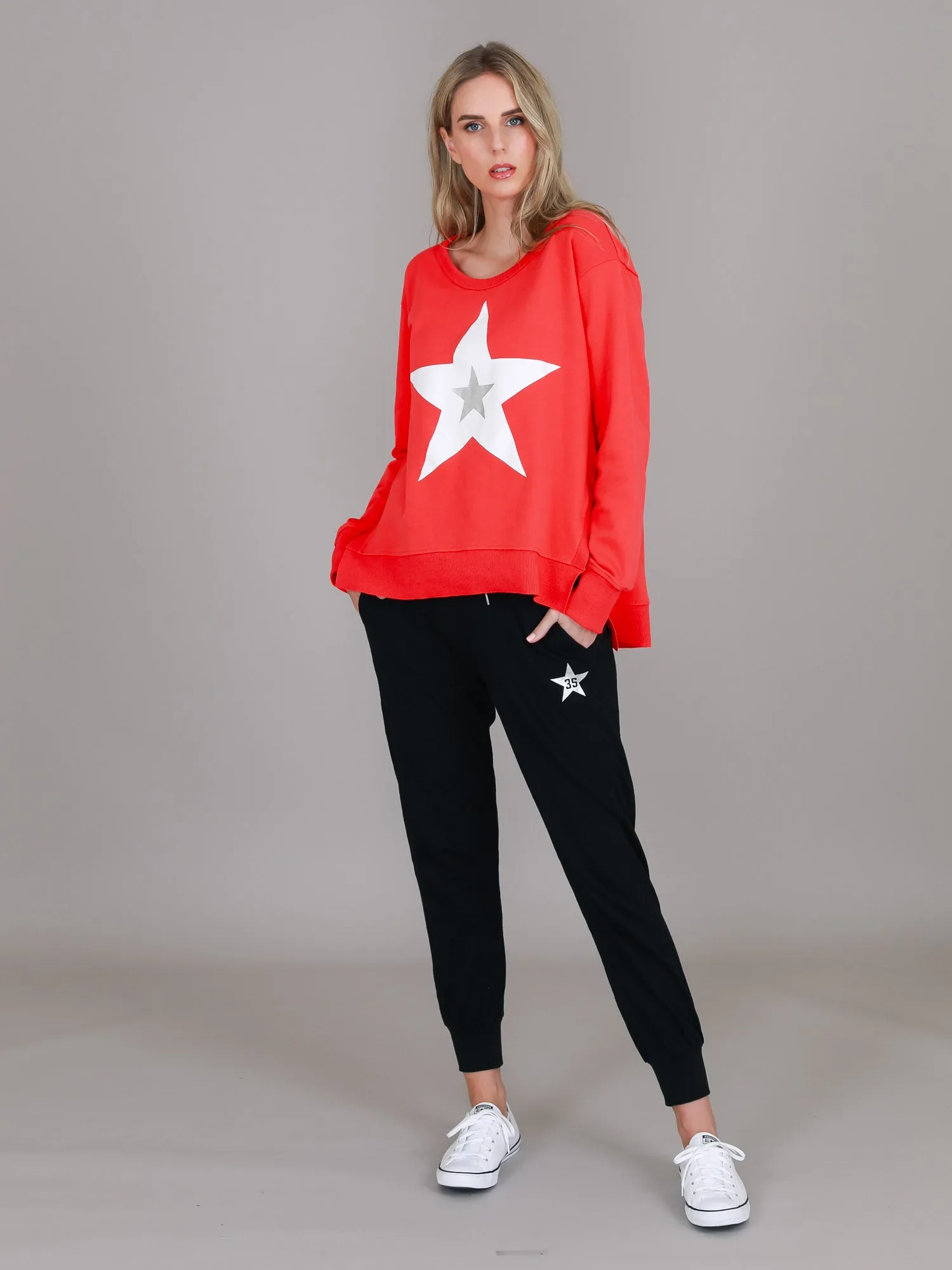 Grace Silver Star Sweatshirt