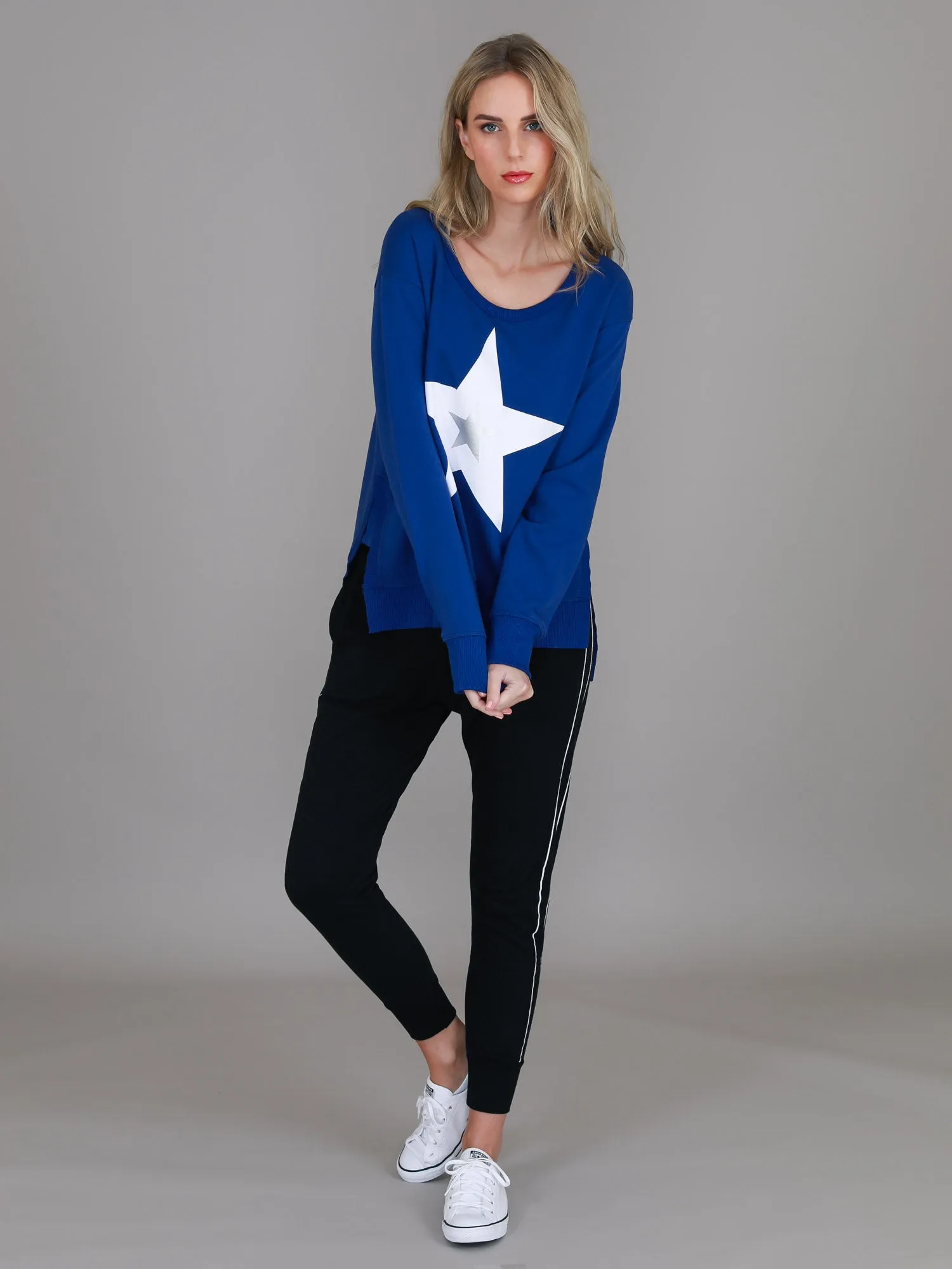 Grace Silver Star Sweatshirt