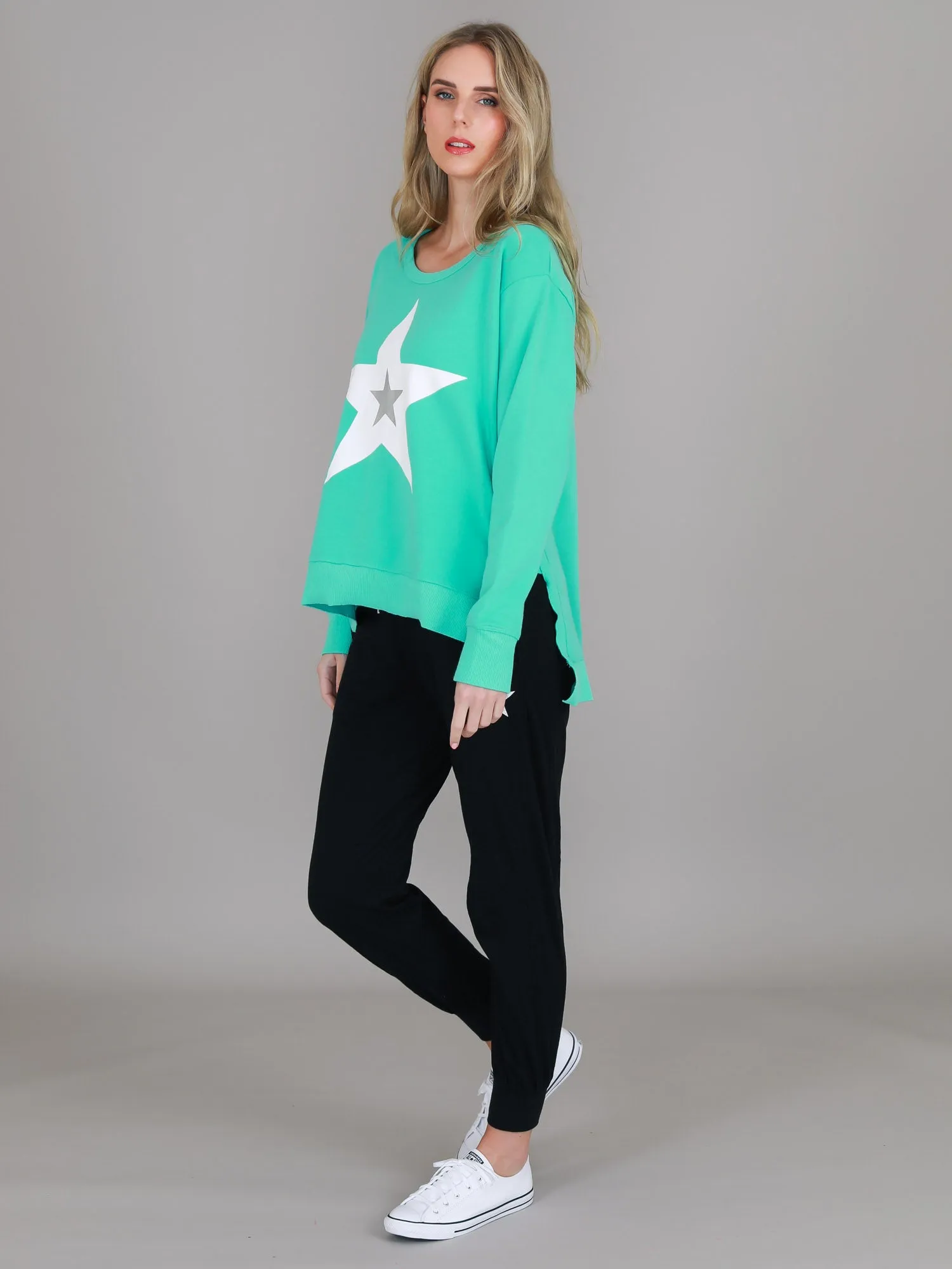 Grace Silver Star Sweatshirt