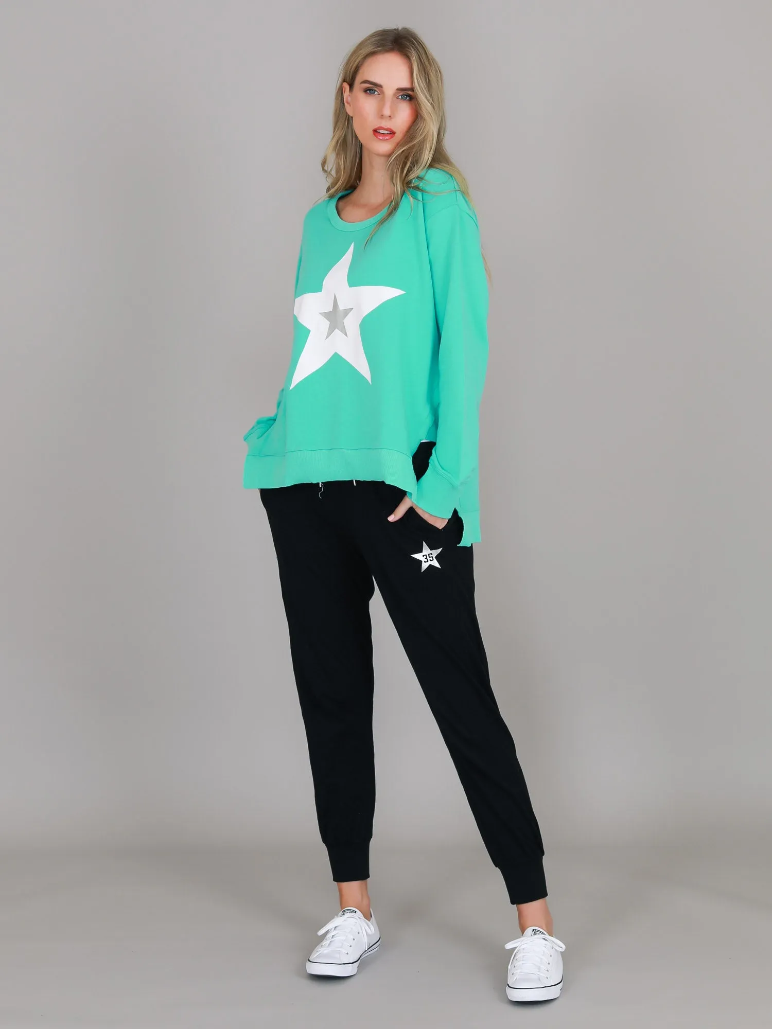 Grace Silver Star Sweatshirt