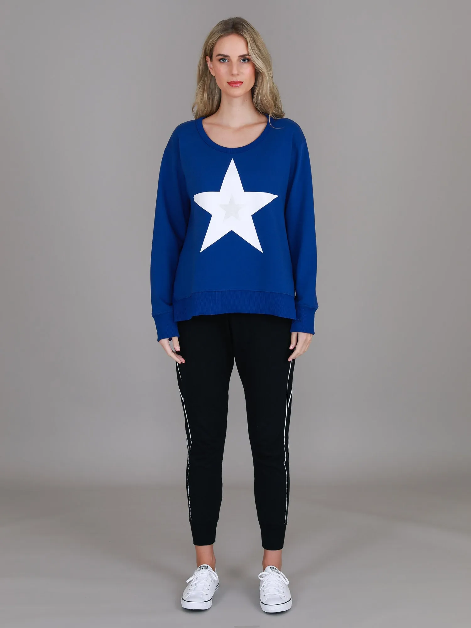 Grace Silver Star Sweatshirt