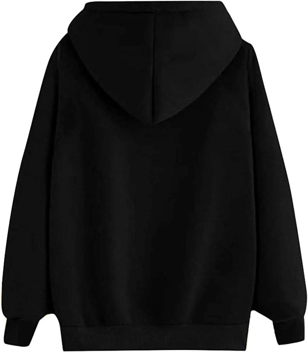 Hoodie for Women 2024 Fall Fashion Heart Print Long Sleeve Casual Loose Fit Tops Teen Girls Oversized Sweatshirts