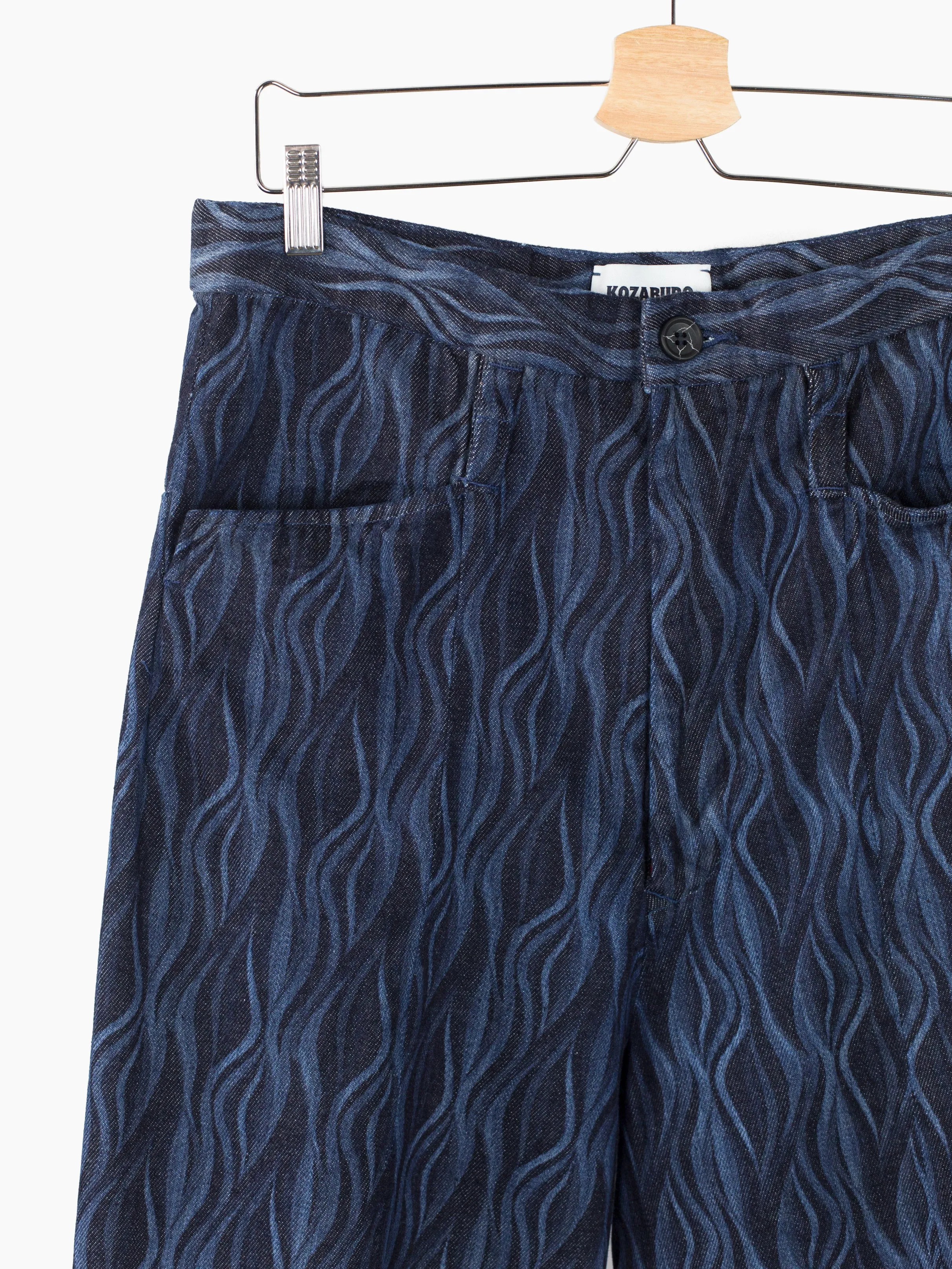 Kozaburo SS22 Laser-Etched 3D Tailored Trouser