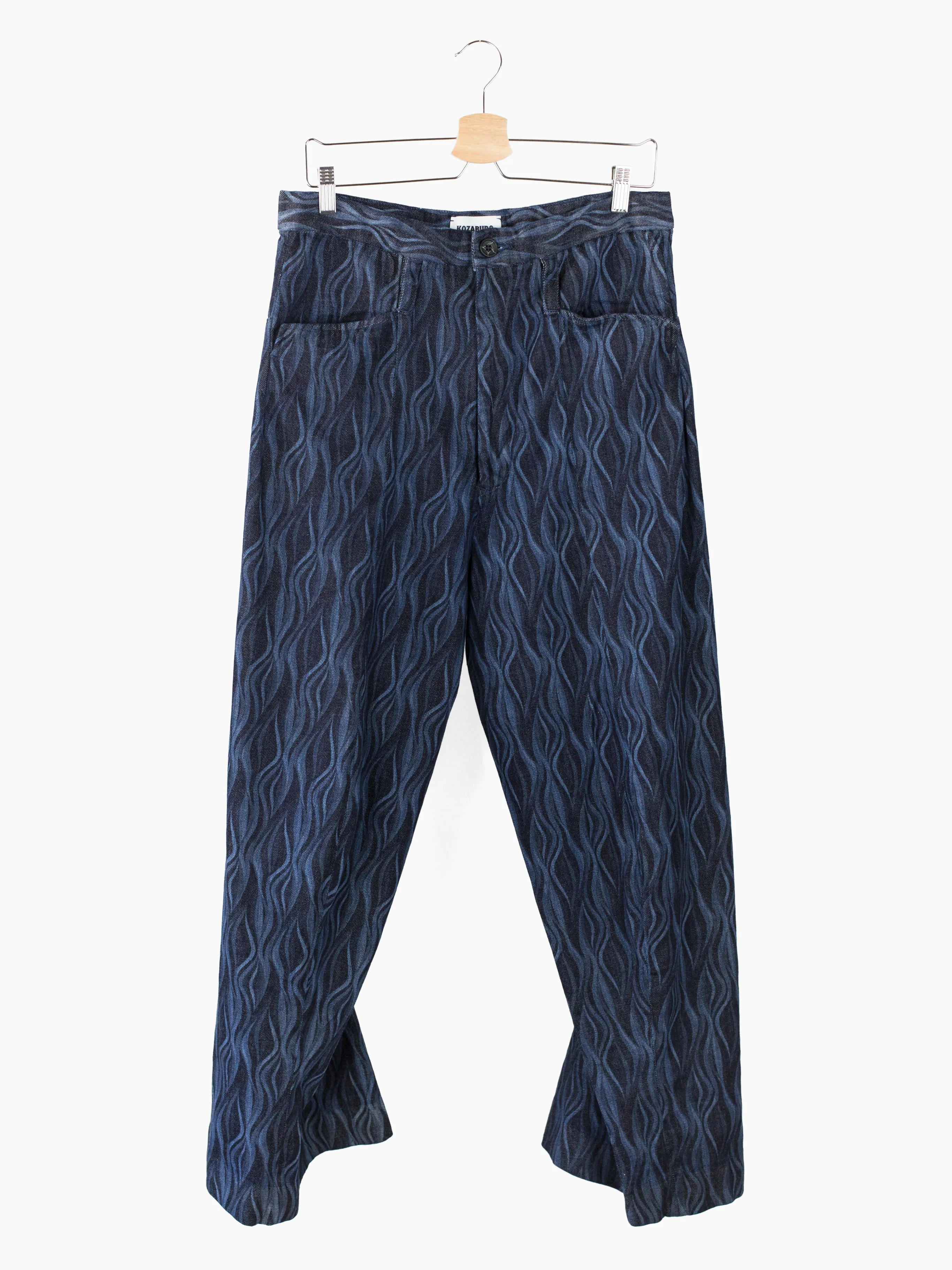 Kozaburo SS22 Laser-Etched 3D Tailored Trouser