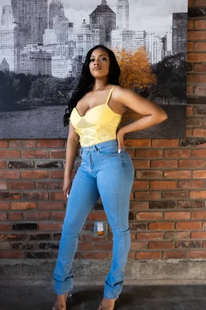 Light Blue Stack Jeans