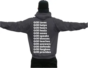 Love Like Jesus Hoodies for Men Christian Religious Sayings Pullover Sweater Trendy Bible Verse Fall Preppy Outfit