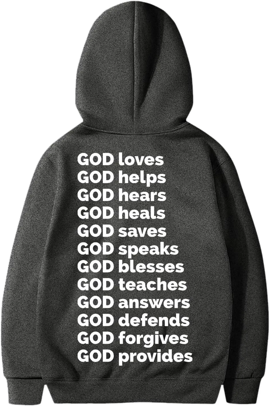 Love Like Jesus Hoodies for Men Christian Religious Sayings Pullover Sweater Trendy Bible Verse Fall Preppy Outfit