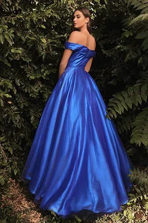 Off Shoulder Ball Gown