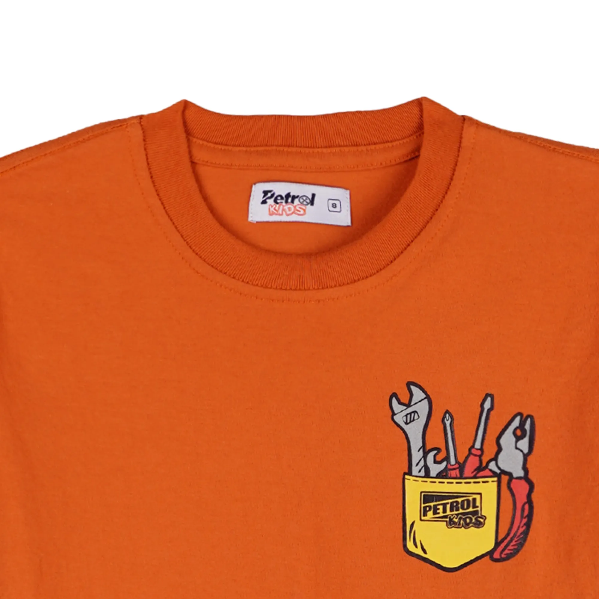 Petrol Basic Tees for Kids Regular Fitting Kids T-Shirt 156925-U (Mango)