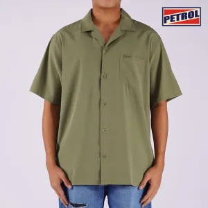 Petrol Men's Basic Tees Slim Fitting Missed Lycra Fabric 162713 (Beige)