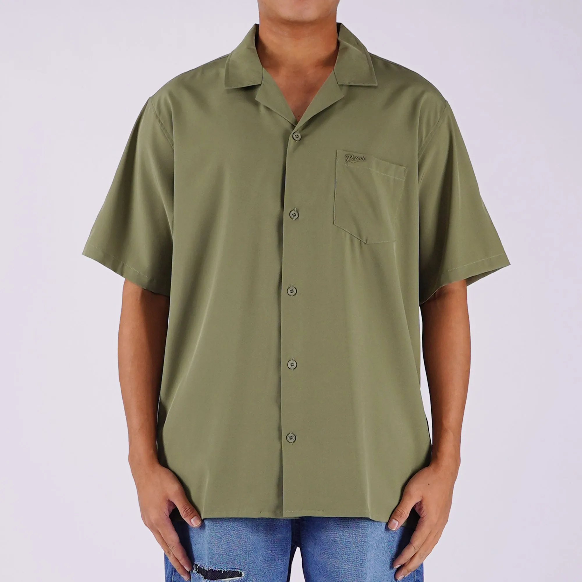 Petrol Men's Basic Tees Slim Fitting Missed Lycra Fabric 162713 (Beige)