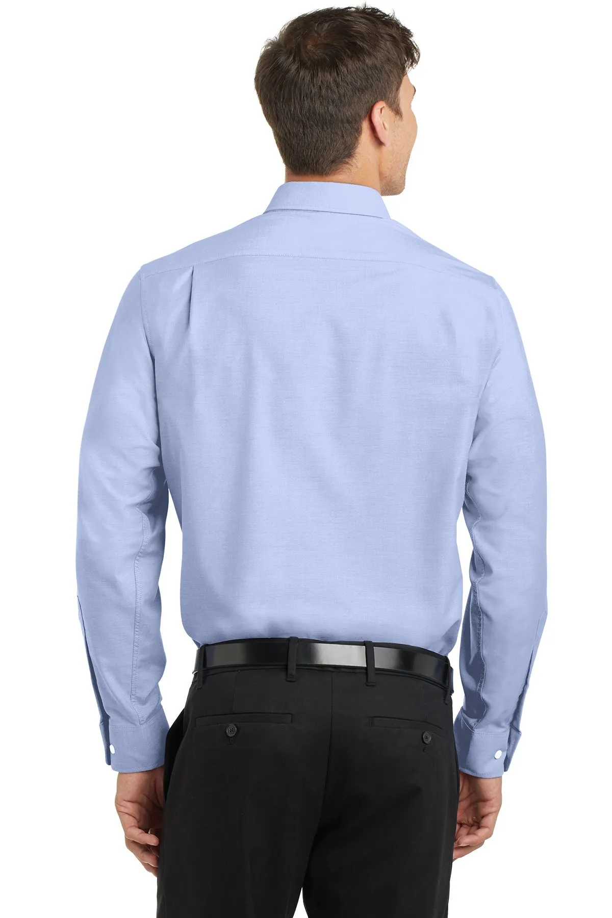 Port Authority Tall SuperPro Custom Oxford Shirts, Oxford Blue