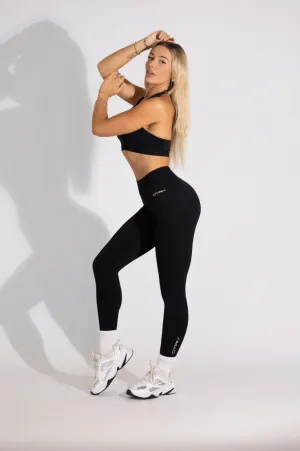 SERENITY CONTOUR LEGGINGS - BLACK