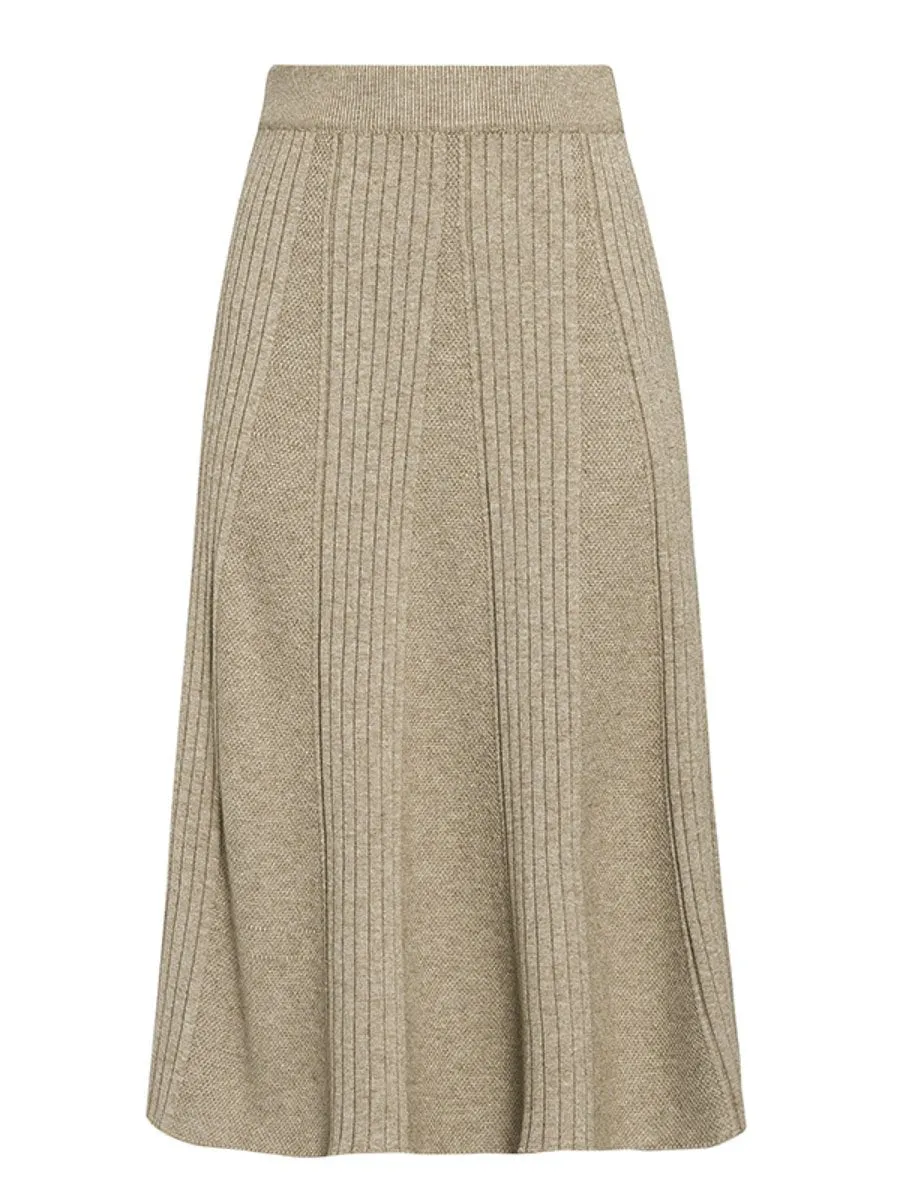 Stylish & Soft Waist Skirt - Multicolor