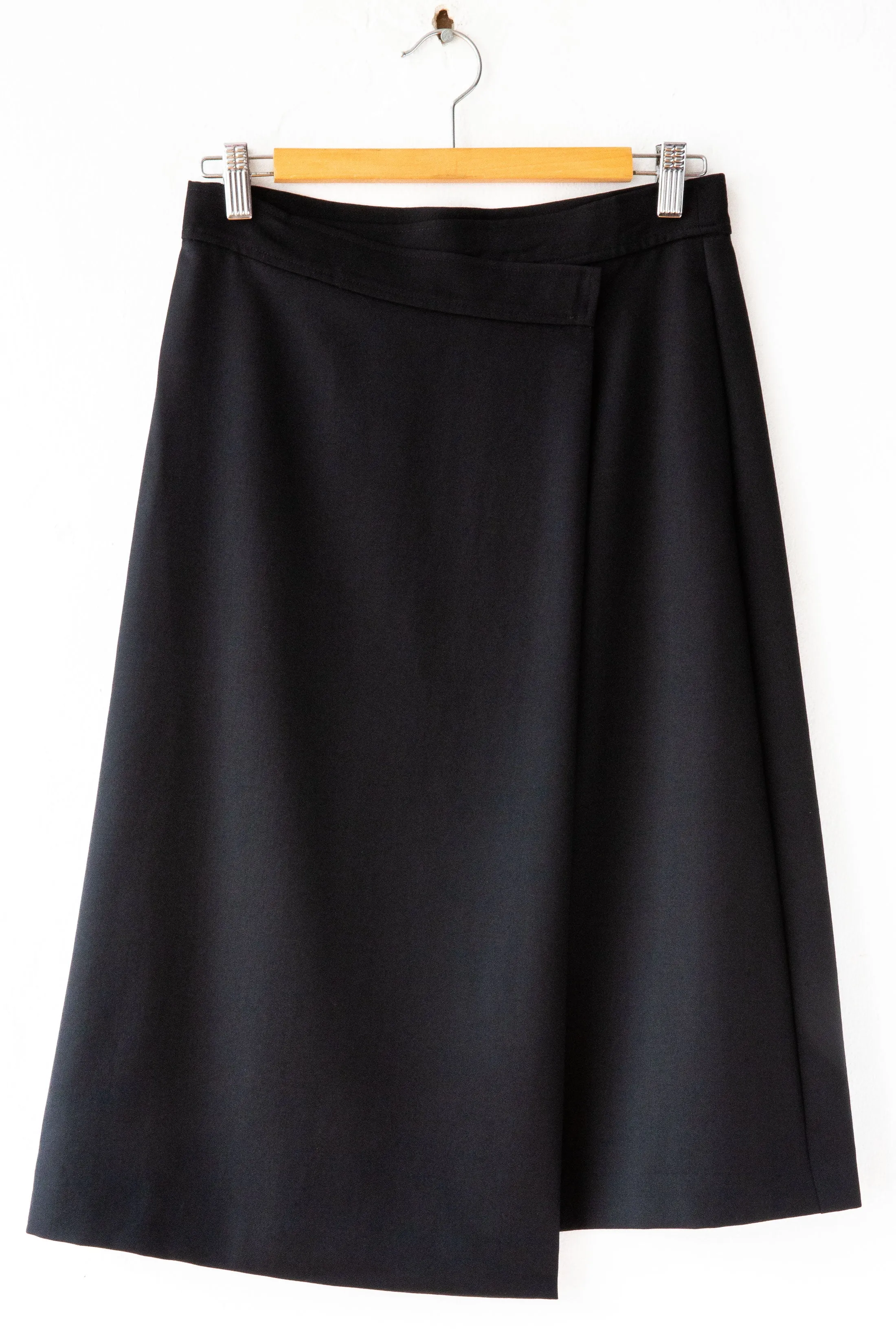 Tailored Wrap Skirt
