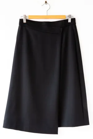 Tailored Wrap Skirt