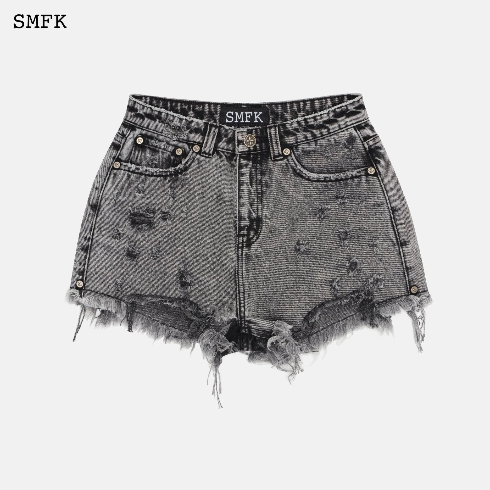 Wild World Short Grey Jeans