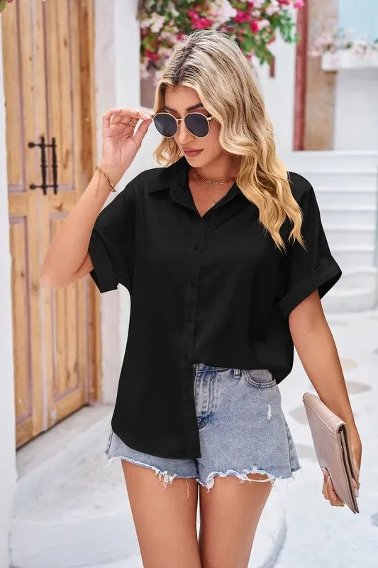 Women Short Sleeve Shirt