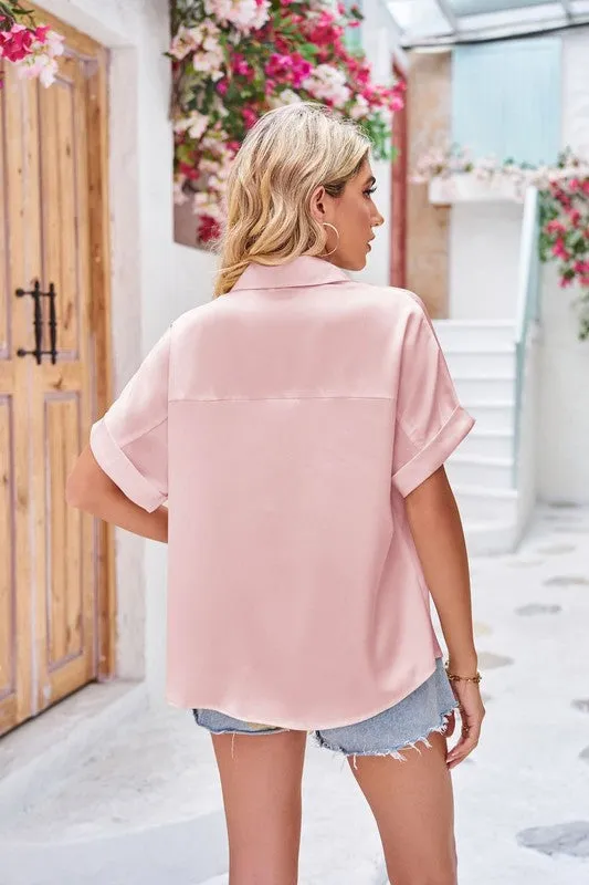 Women Short Sleeve Shirt