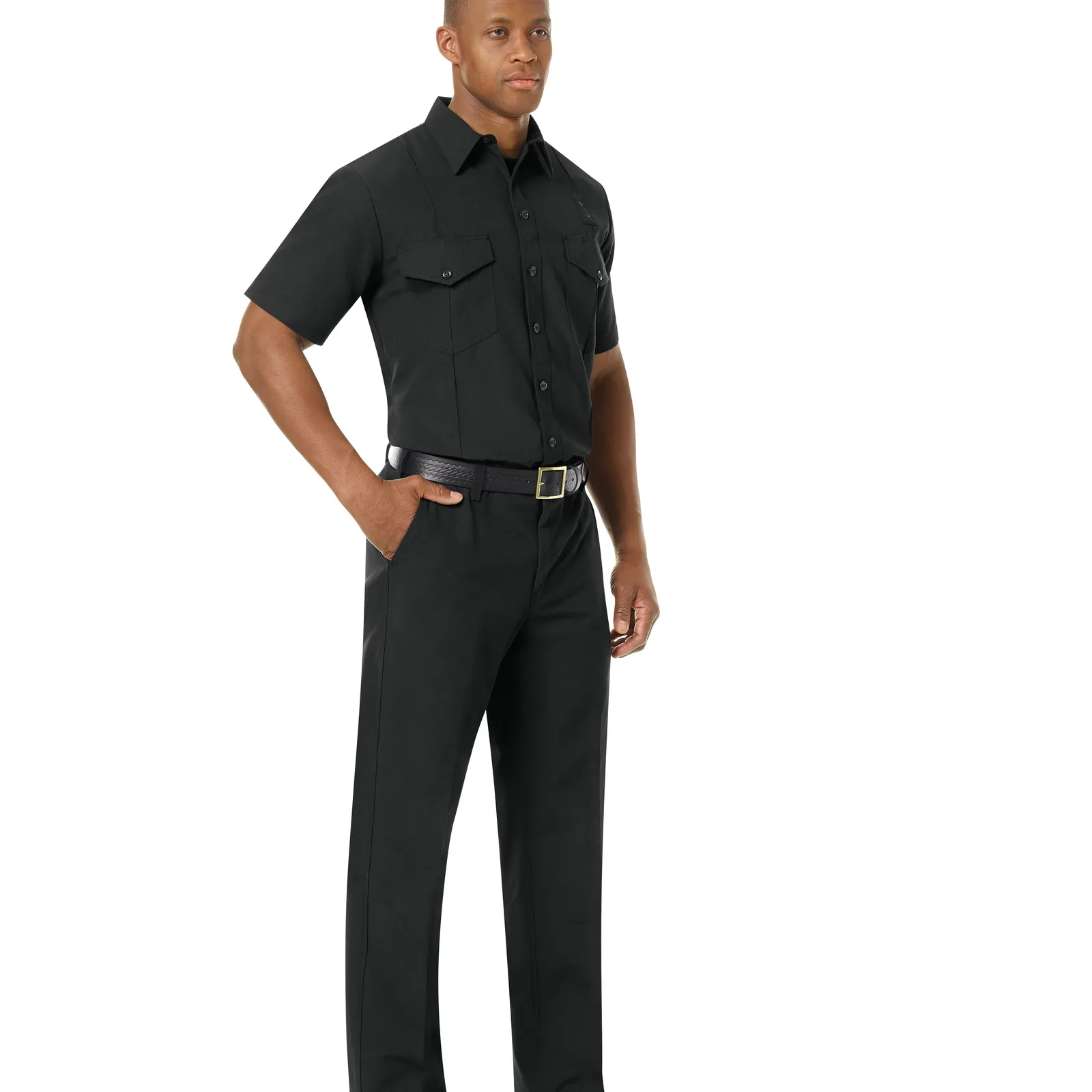 Workrite Men's Classic Short Sleeve Western Firefighter Shirt FSF6