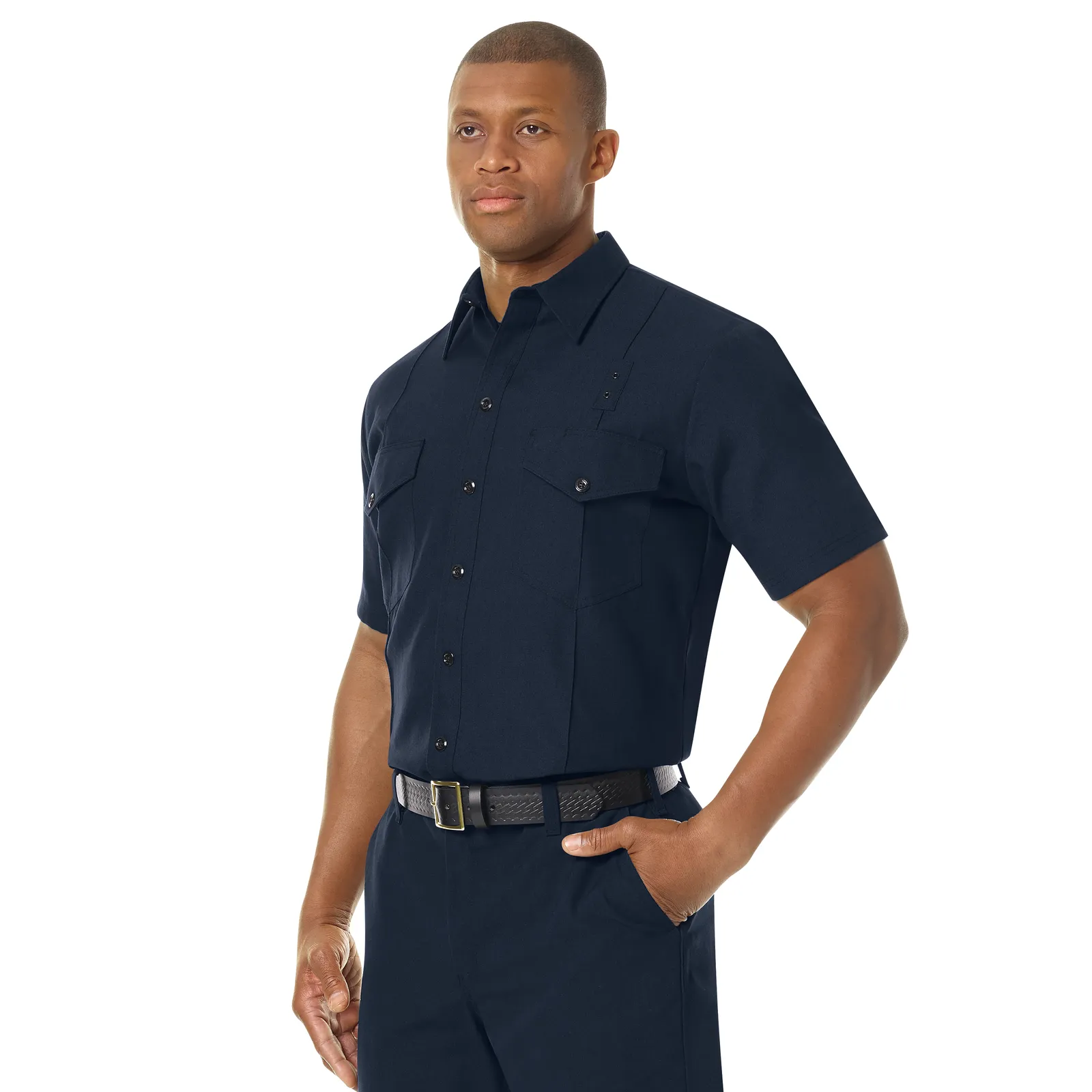 Workrite Men's Classic Short Sleeve Western Firefighter Shirt FSF6
