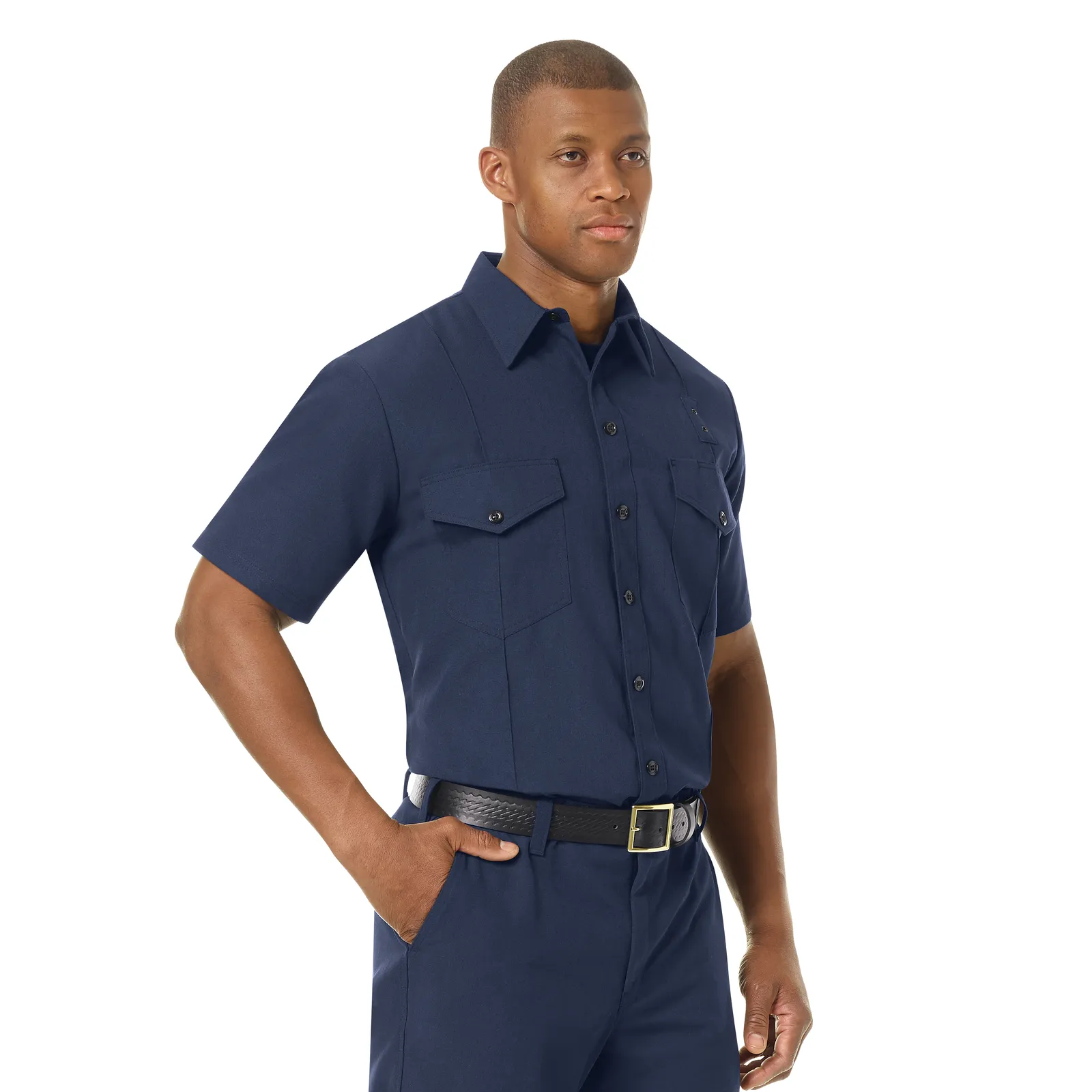 Workrite Men's Classic Short Sleeve Western Firefighter Shirt FSF6
