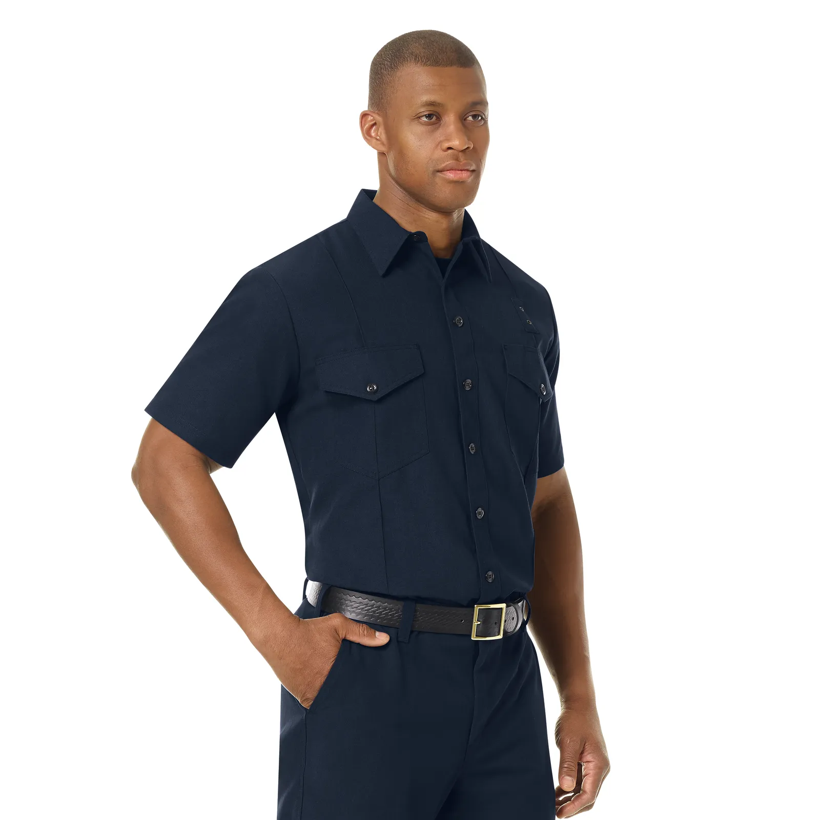 Workrite Men's Classic Short Sleeve Western Firefighter Shirt FSF6